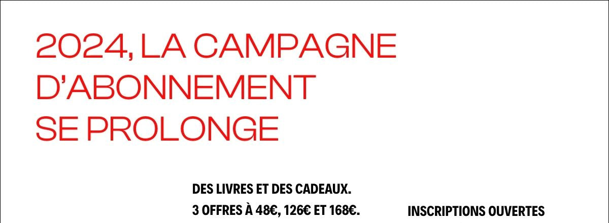 Campagne d'abonnement 2024