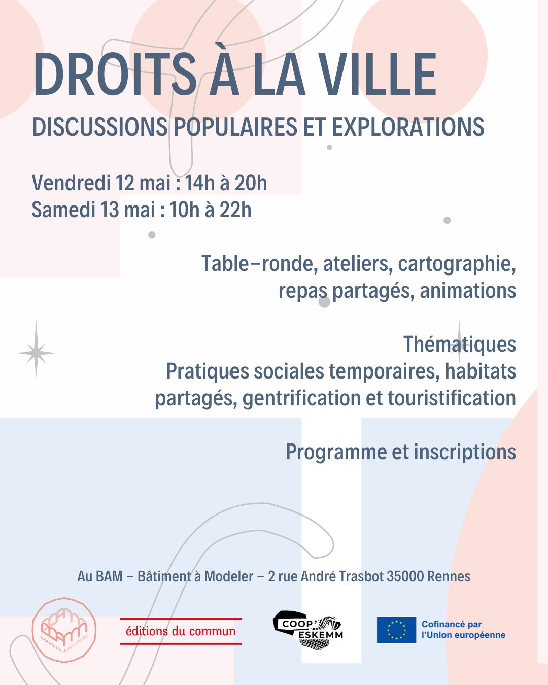 Journées Droits à la ville