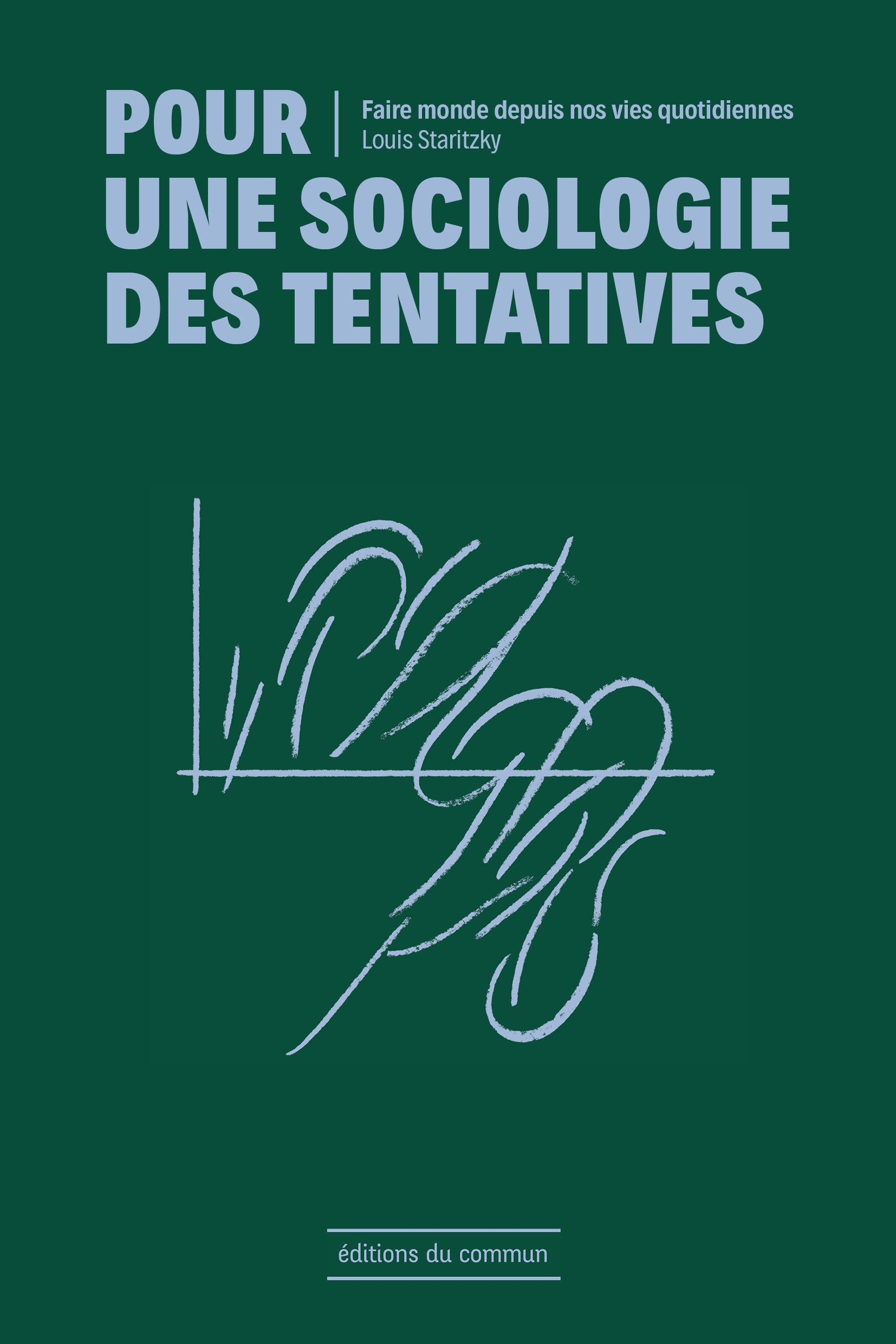 Couverture du livre Pour une sociologie des tentatives