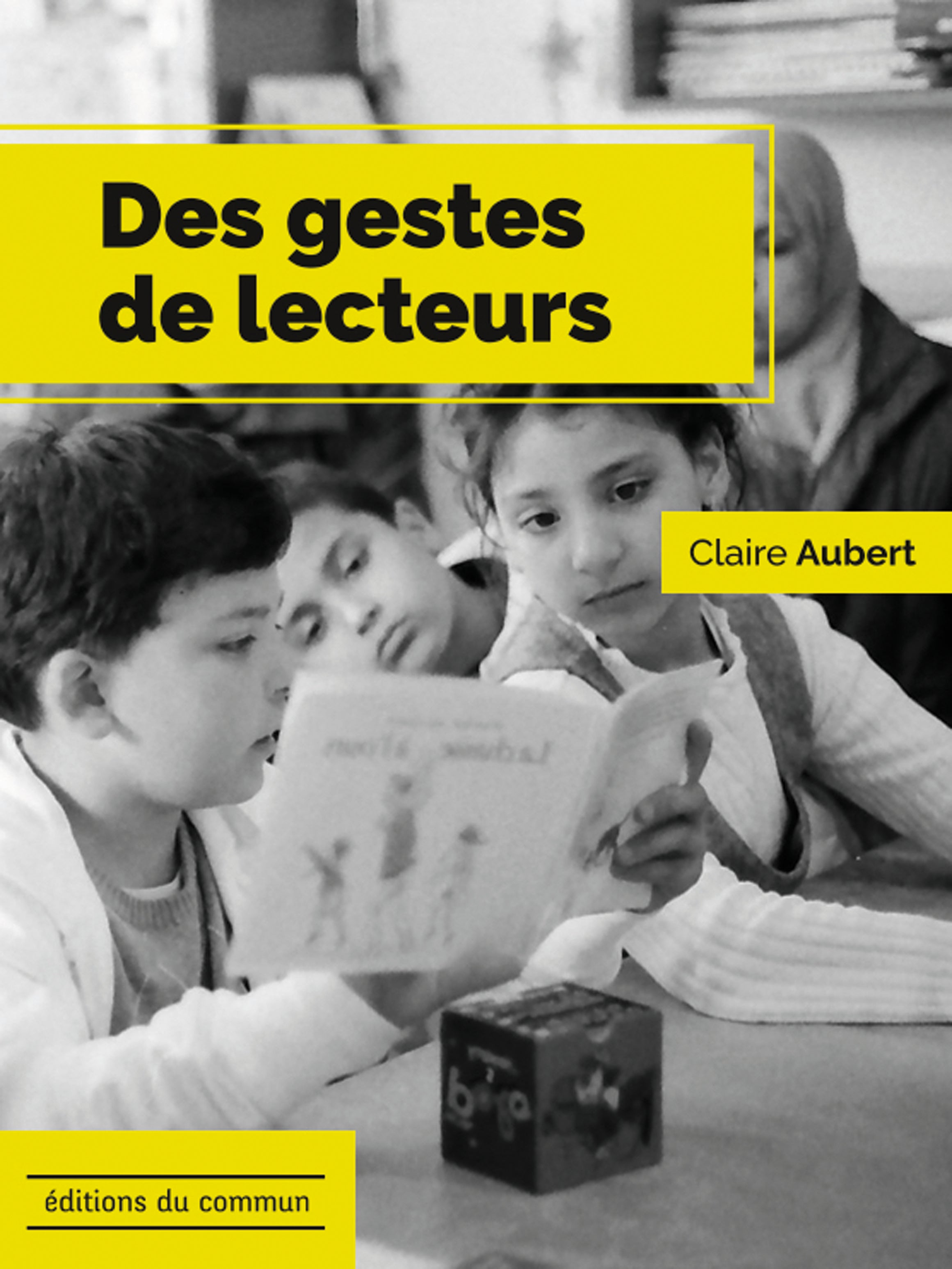 Couverture du livre Des gestes de lecteurs