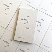 Photo du livre Les matières de la nuit