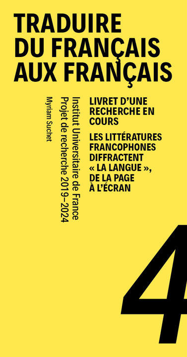 Traduire du français aux français - n°4 Juin 2022