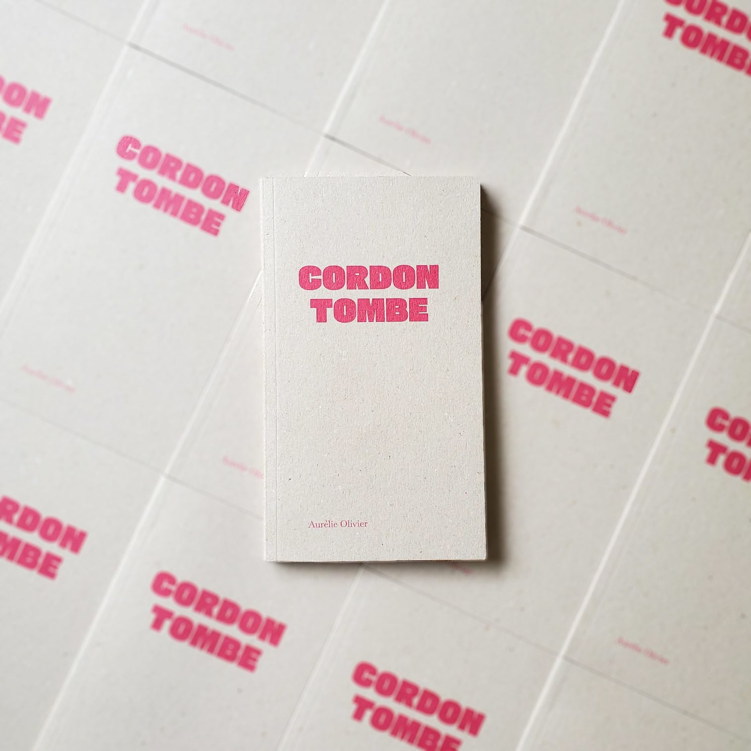 Cordon Tombe, le nouveau recueil d'Aurélie Olivier est disponible !