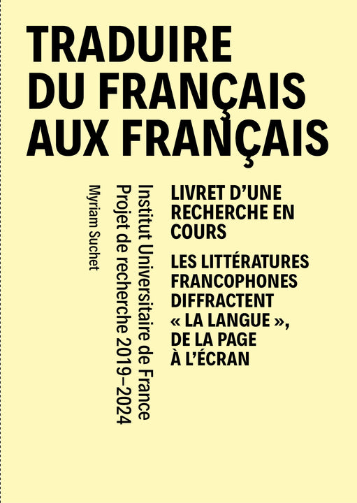 Traduire du français aux français - n°1 Déc. 2020 - Janv. 2021